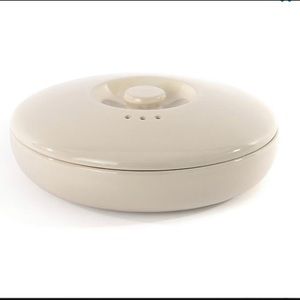 Covered bowl with steam insert by Ron Berghoff